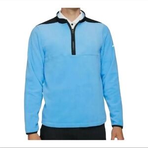 Nike Therma-Fit Victory Blue 1/2 Zipper Golf Fleece Top Men Size L